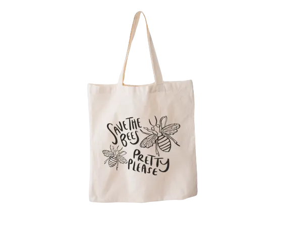 Save The Bees Reusable Bag