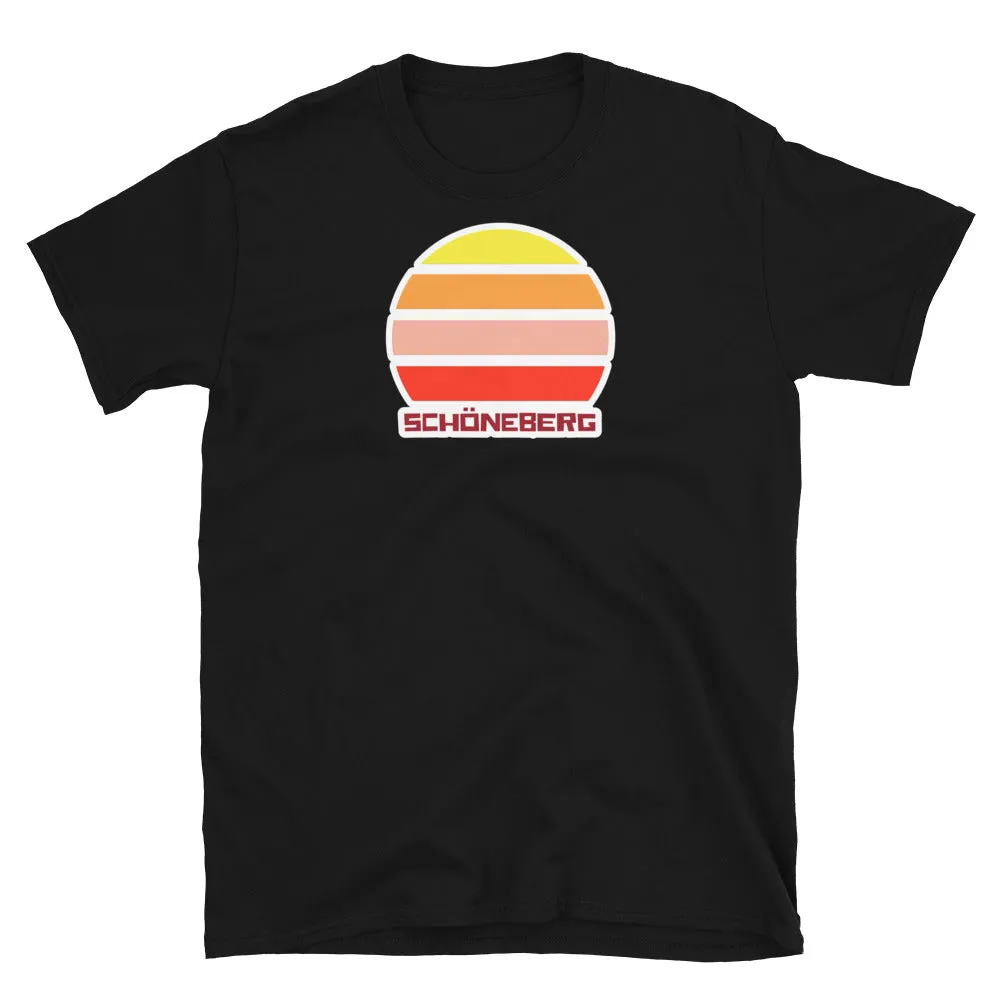 Schöneberg Berlin Vintage Sunset Graphic T-Shirt, LGBT