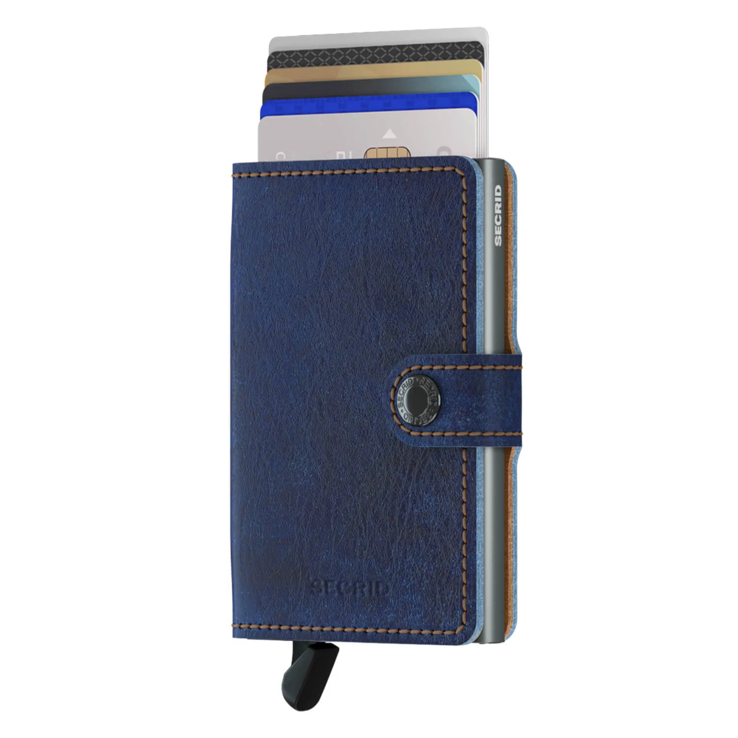 Secrid Miniwallet - Indigo 5 Titanium Blue