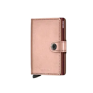 Secrid Miniwallet - Metallic Rose