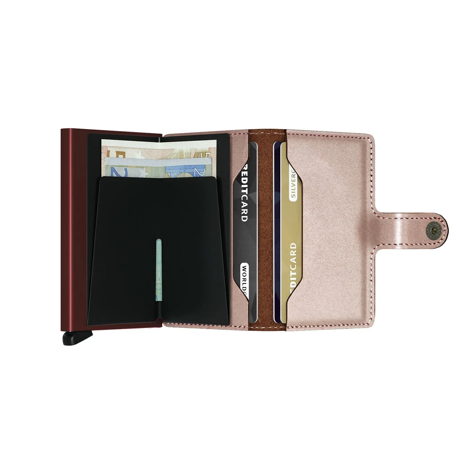 Secrid Miniwallet - Metallic Rose