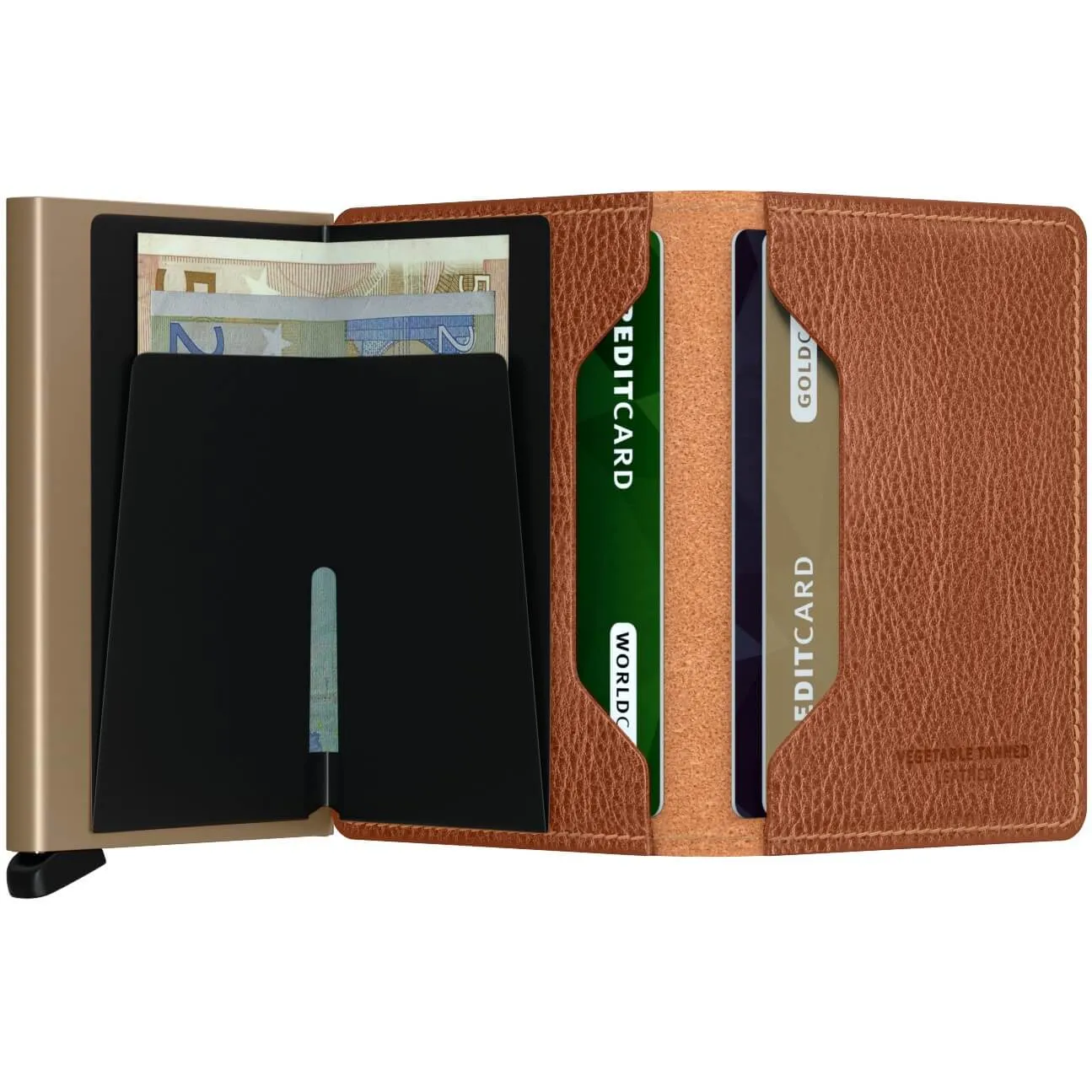 Secrid Slimwallet Veg - Carmello-Sand