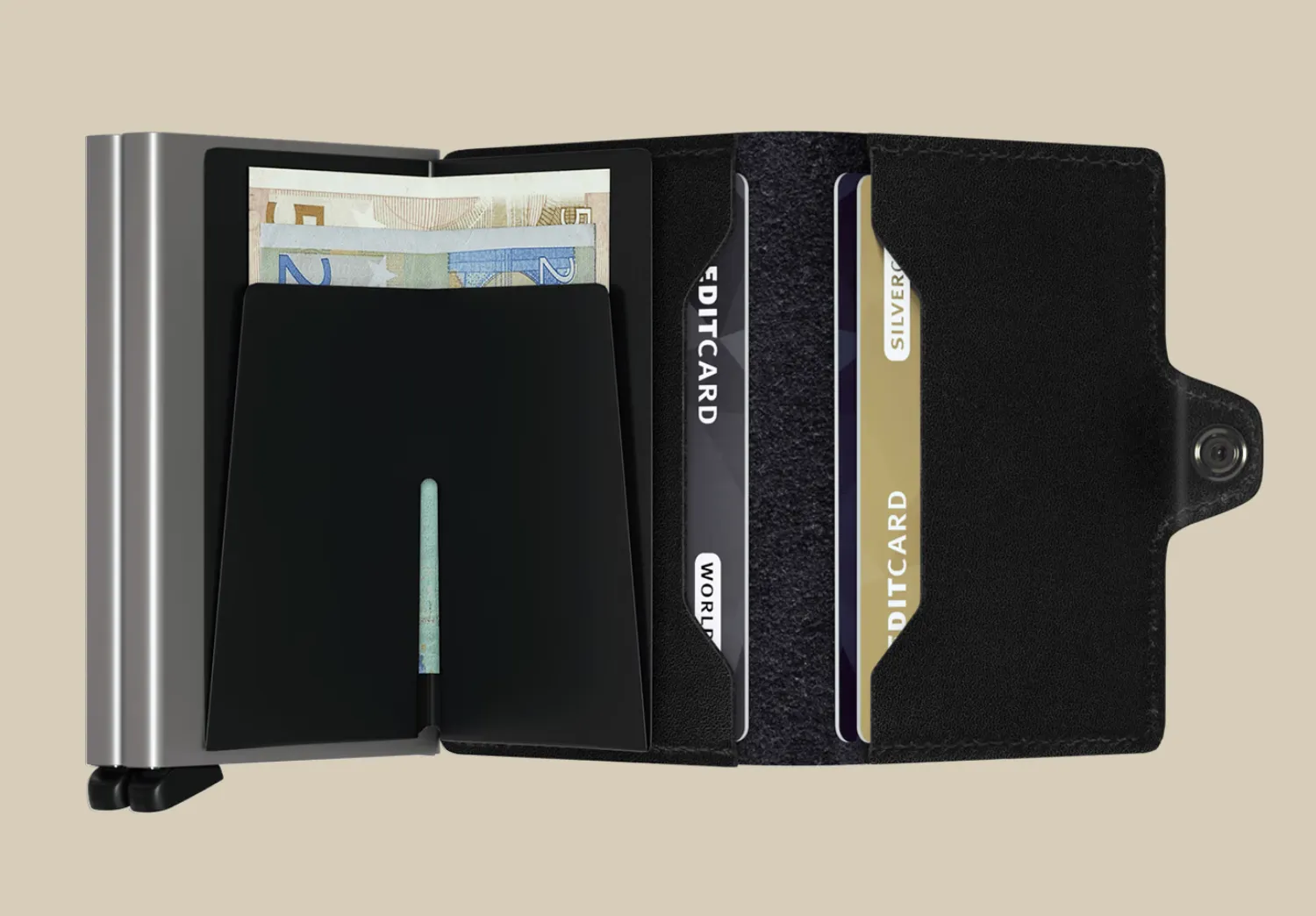 SECRID Twinwallet Original- Black