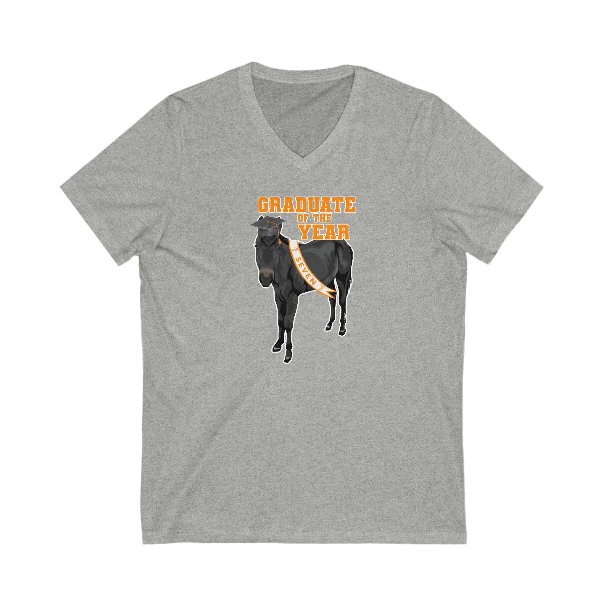 Seven Graduation V-Neck T-Shirt by Katie Van Slyke™