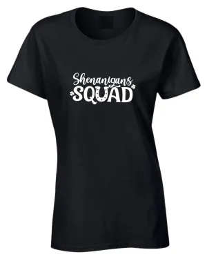 Shamrock Squad t-shirt women st patrick's day t-shirt