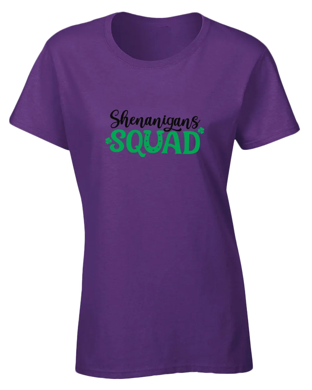 Shamrock Squad t-shirt women st patrick's day t-shirt