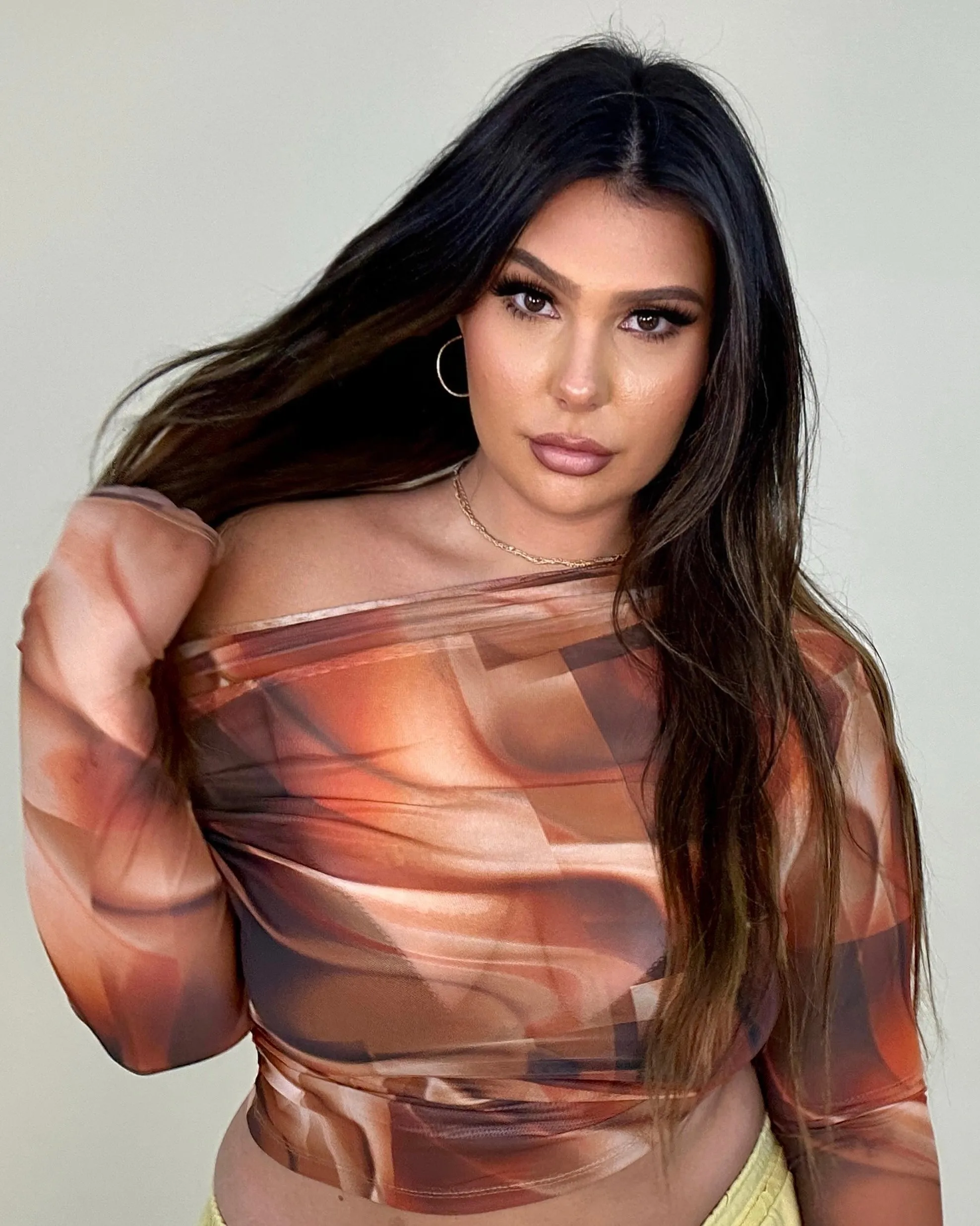 Sheer Off Shoulder Top