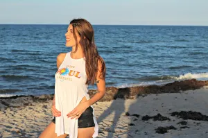 Shine Soul Grateful Tunic (White)