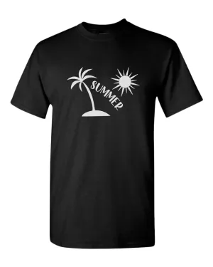 Shine summer t-shirt, summer t-shirt, beach party t-shirt
