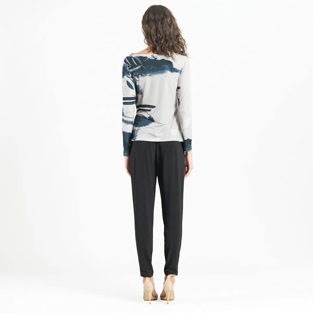 Side Tie Waist Top - Misty Petals - Final Sale!