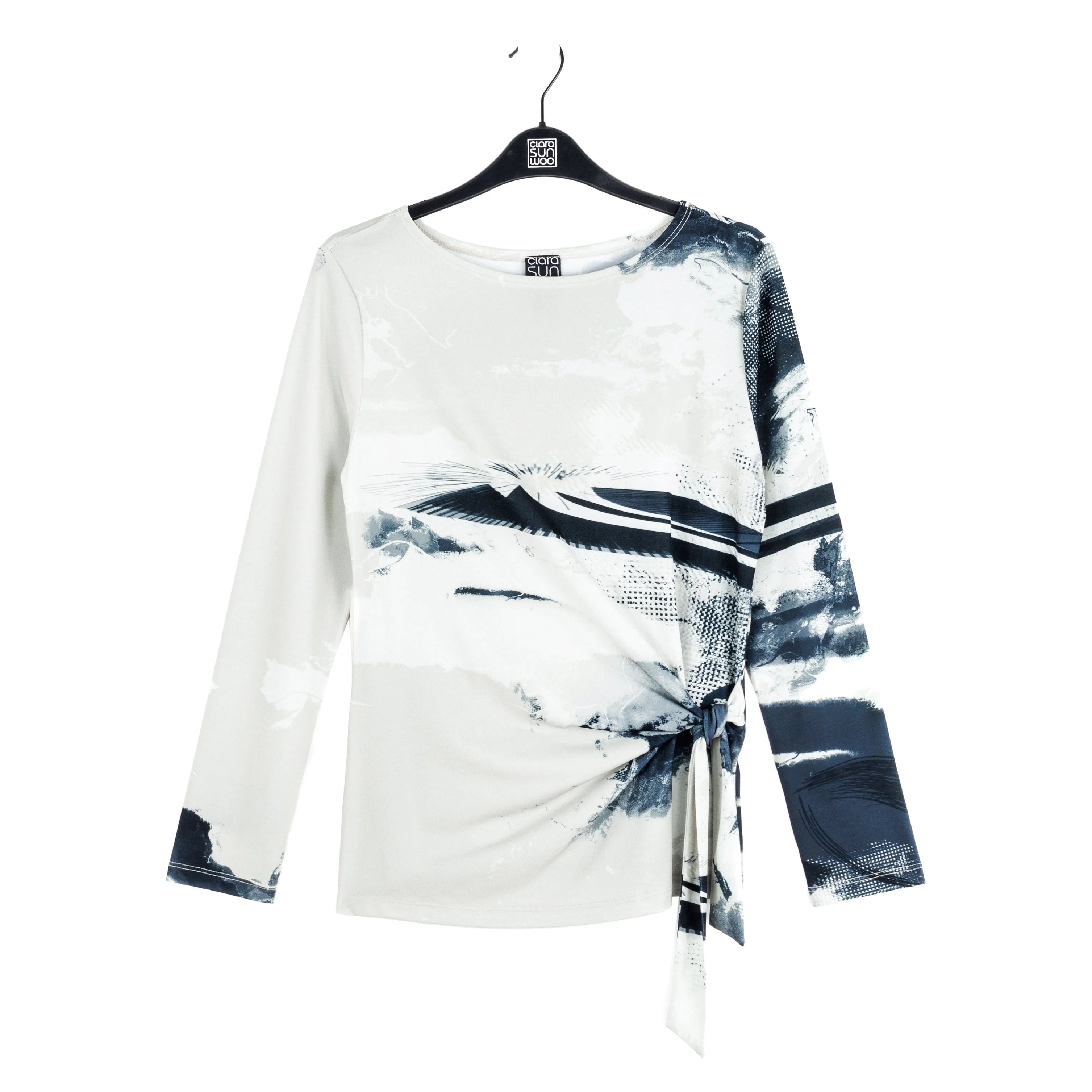 Side Tie Waist Top - Misty Petals - Final Sale!