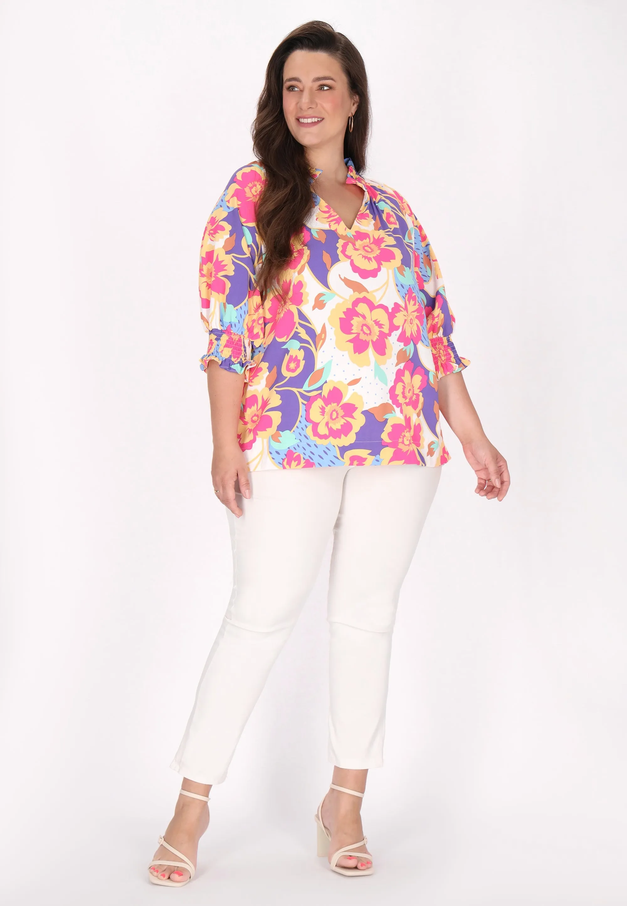 SIDONA Women's Plus Size Blouse
