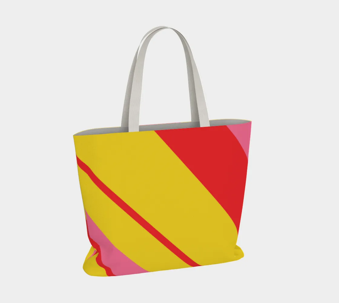 Signature Color Block Luxe Tote
