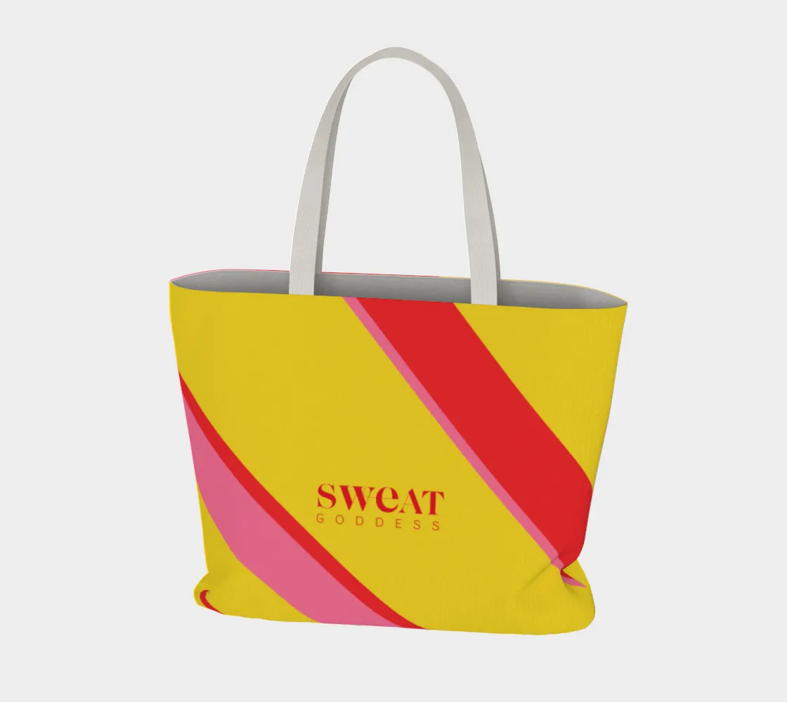 Signature Color Block Luxe Tote