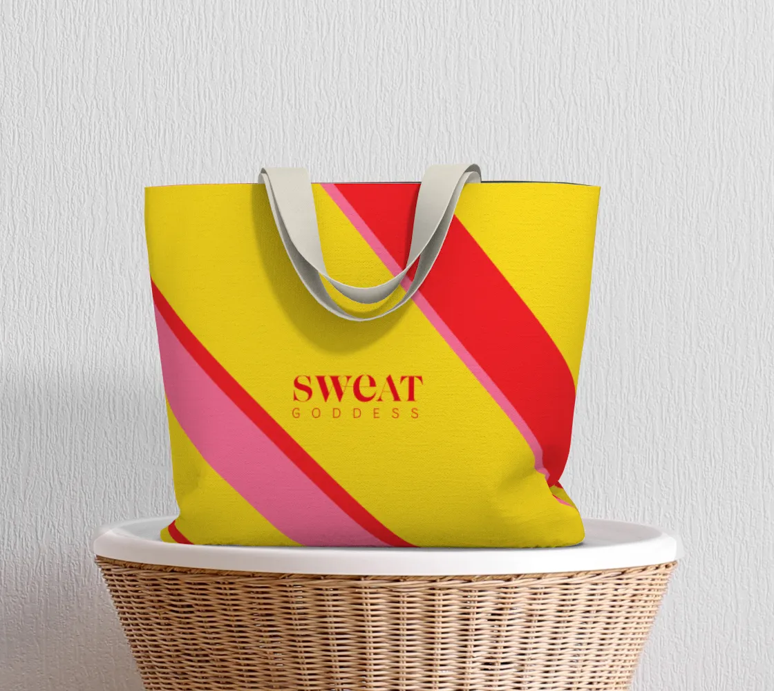 Signature Color Block Luxe Tote