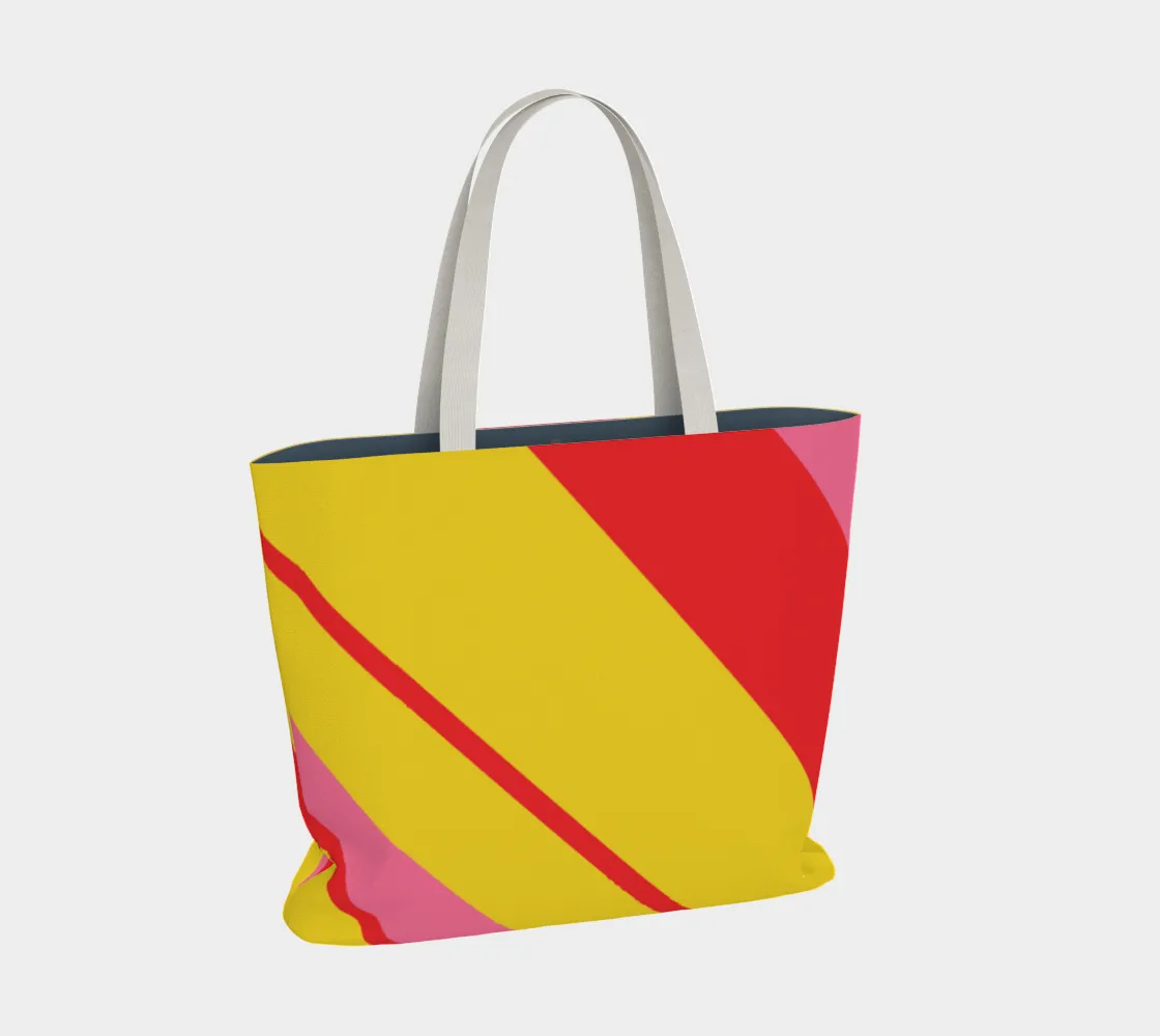 Signature Color Block Luxe Tote