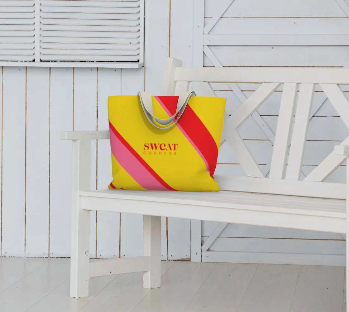 Signature Color Block Luxe Tote