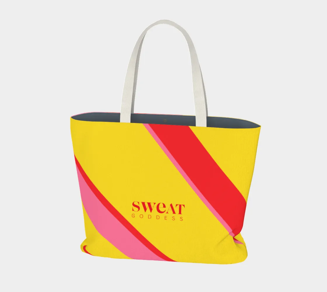 Signature Color Block Luxe Tote