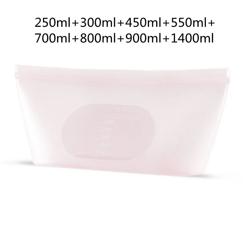 Silicone Refrigerator Food Storage Vacuum Sealed Bag