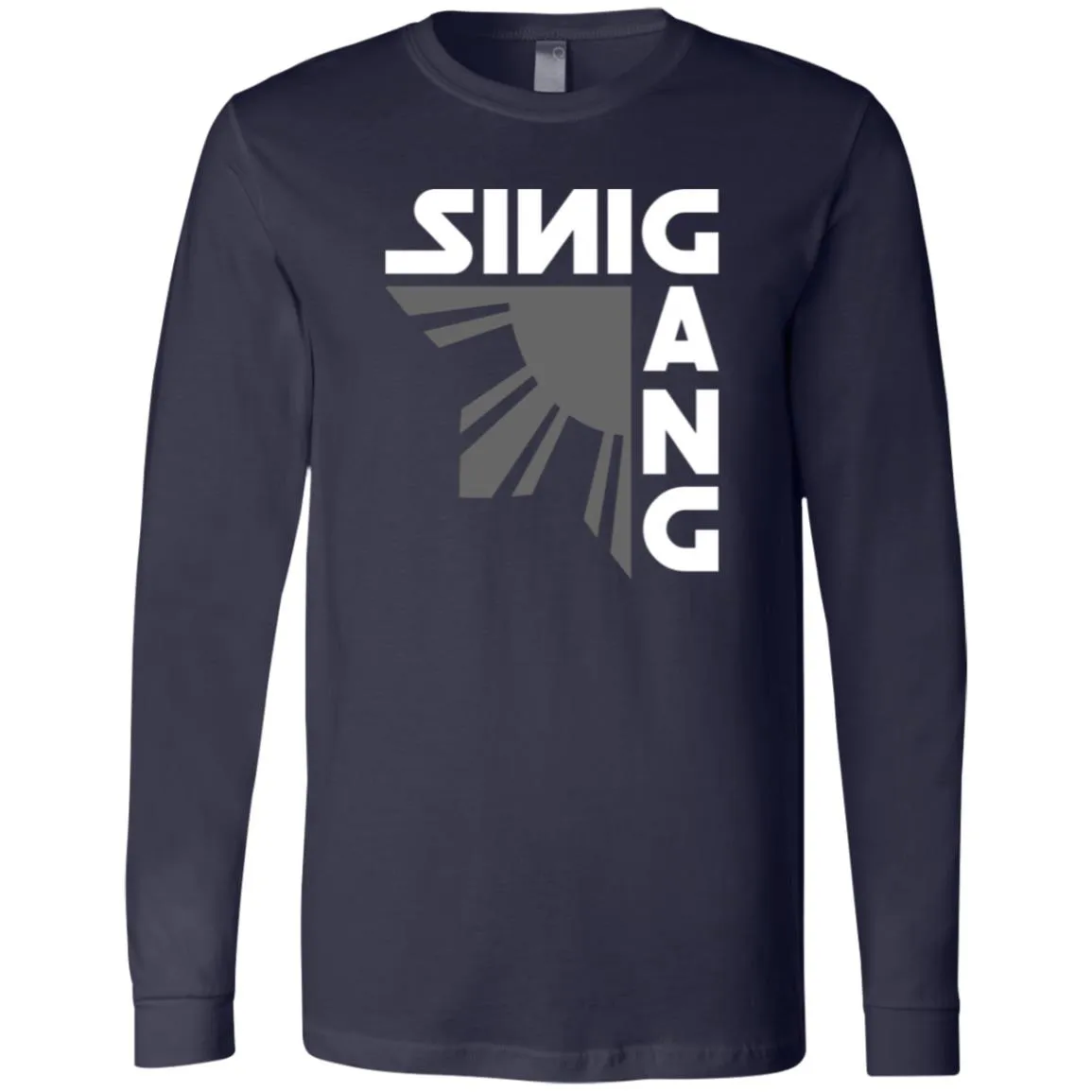 Sinigang Vertical Unisex Jersey Long Sleeve T-Shirt