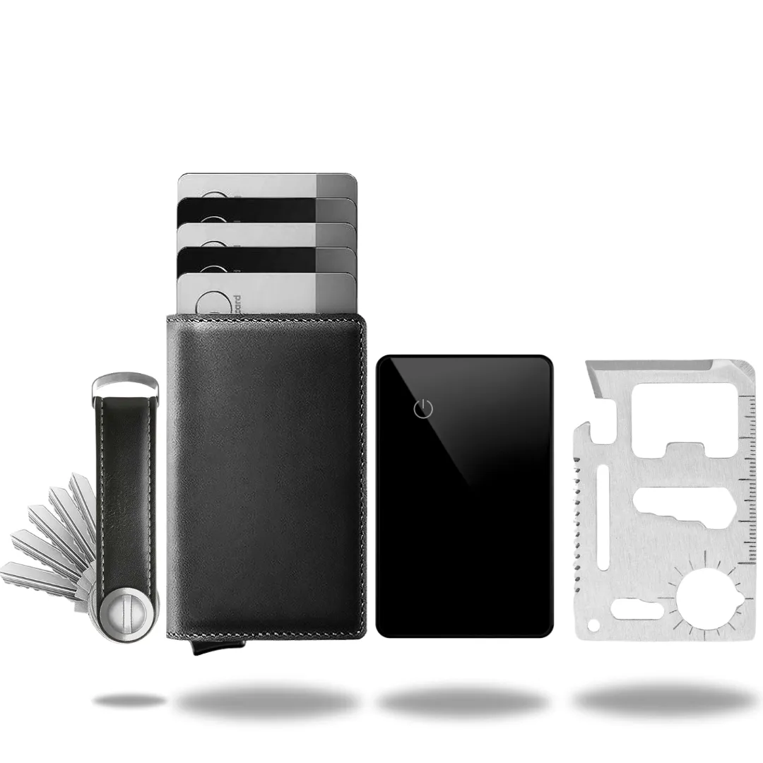 Slim RFID-Blocking Leather Wallet – Compact, Stylish, and Secure for Cards & Cash
