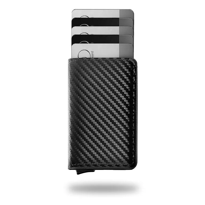 Slim RFID-Blocking Leather Wallet – Compact, Stylish, and Secure for Cards & Cash