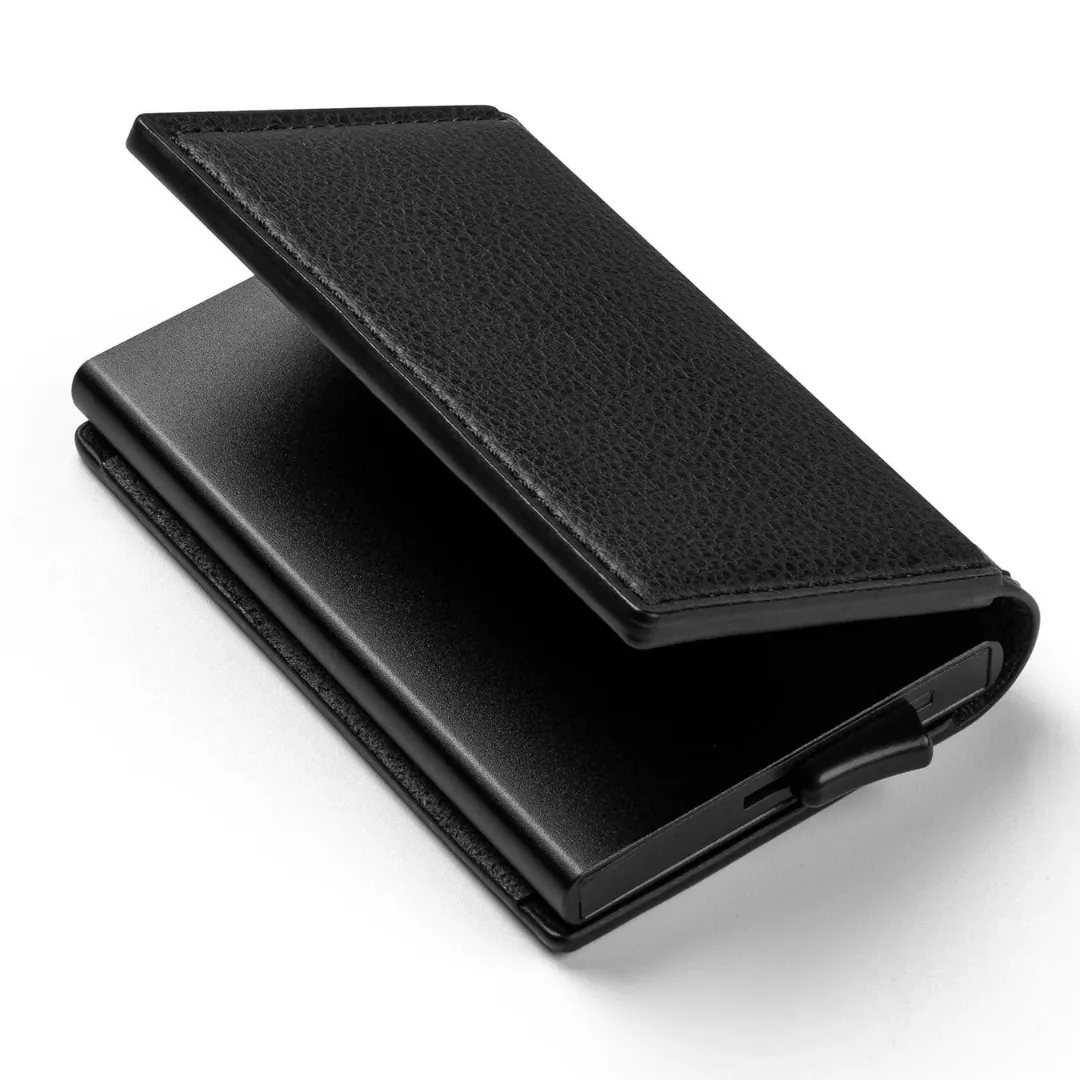 Slim RFID-Blocking Leather Wallet – Compact, Stylish, and Secure for Cards & Cash