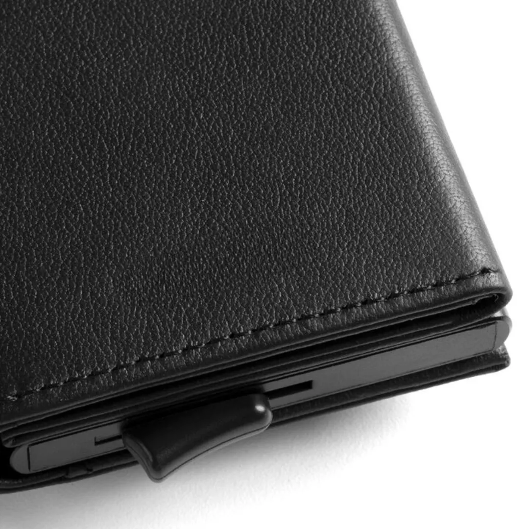 Slim RFID-Blocking Leather Wallet – Compact, Stylish, and Secure for Cards & Cash