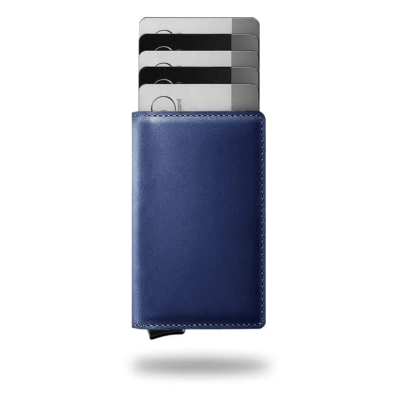 Slim RFID-Blocking Leather Wallet – Compact, Stylish, and Secure for Cards & Cash