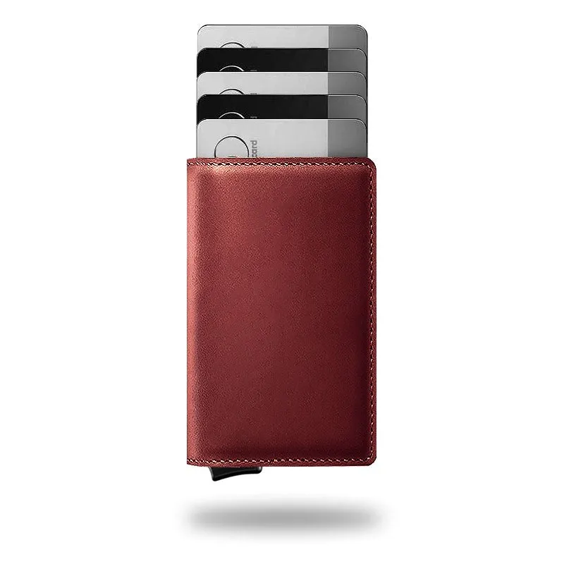 Slim RFID-Blocking Leather Wallet – Compact, Stylish, and Secure for Cards & Cash