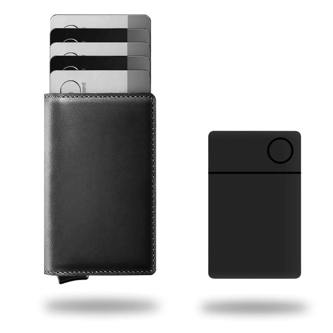 Slim RFID-Blocking Leather Wallet – Compact, Stylish, and Secure for Cards & Cash