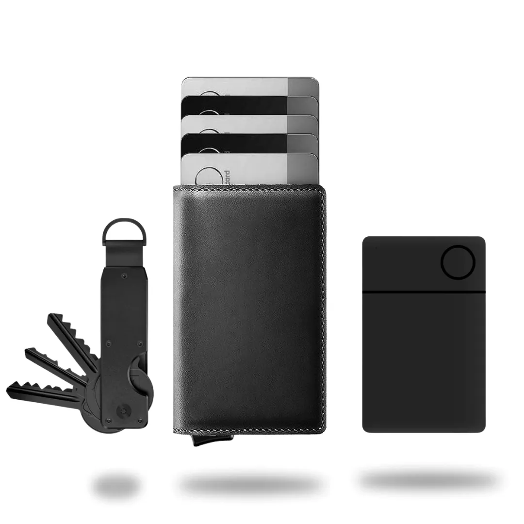 Slim RFID-Blocking Leather Wallet – Compact, Stylish, and Secure for Cards & Cash
