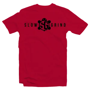 SlowGrind™️ Original Tee (Red/ Black)
