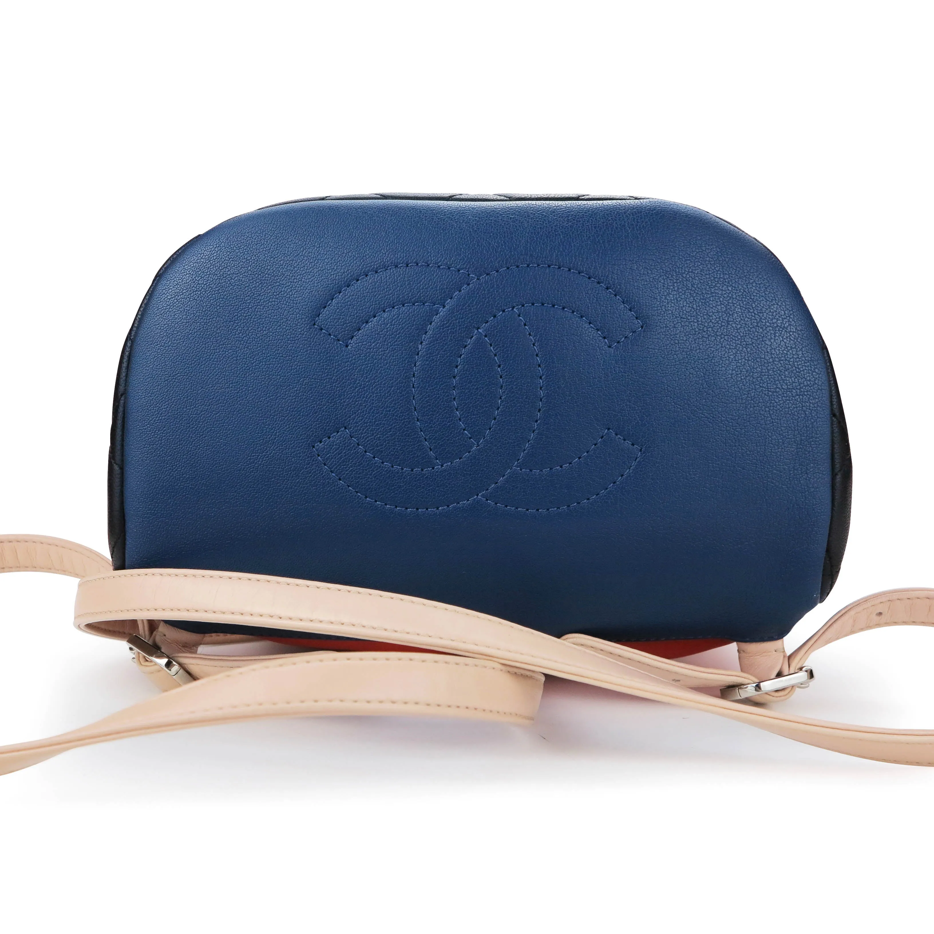 Small Cuba Urban Spirit Backpack in Black Lambskin