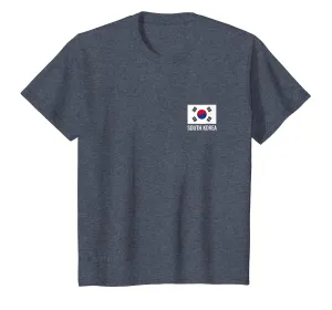 South Korea flag shirt Proud Korean flag T-Shirt Soccer