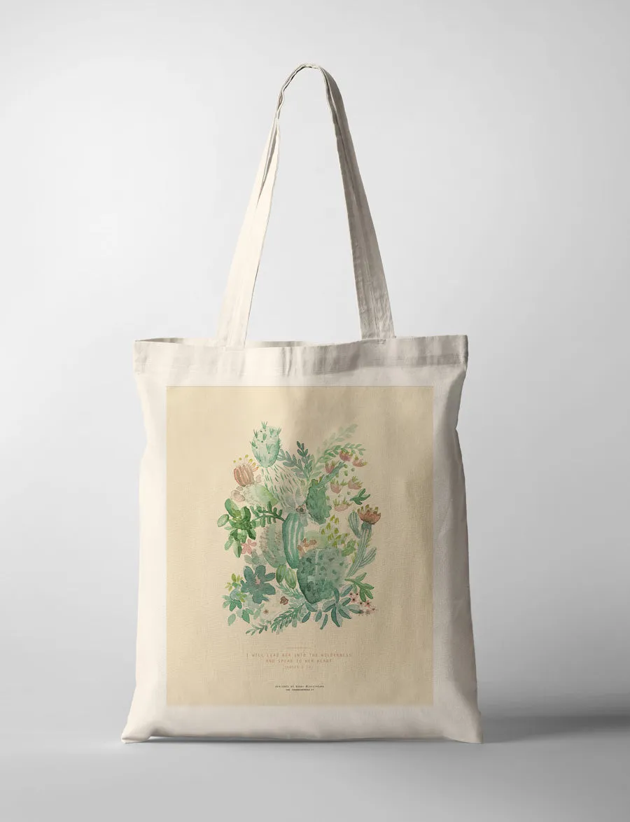 Speak To Her Heart {Tote Bag}
