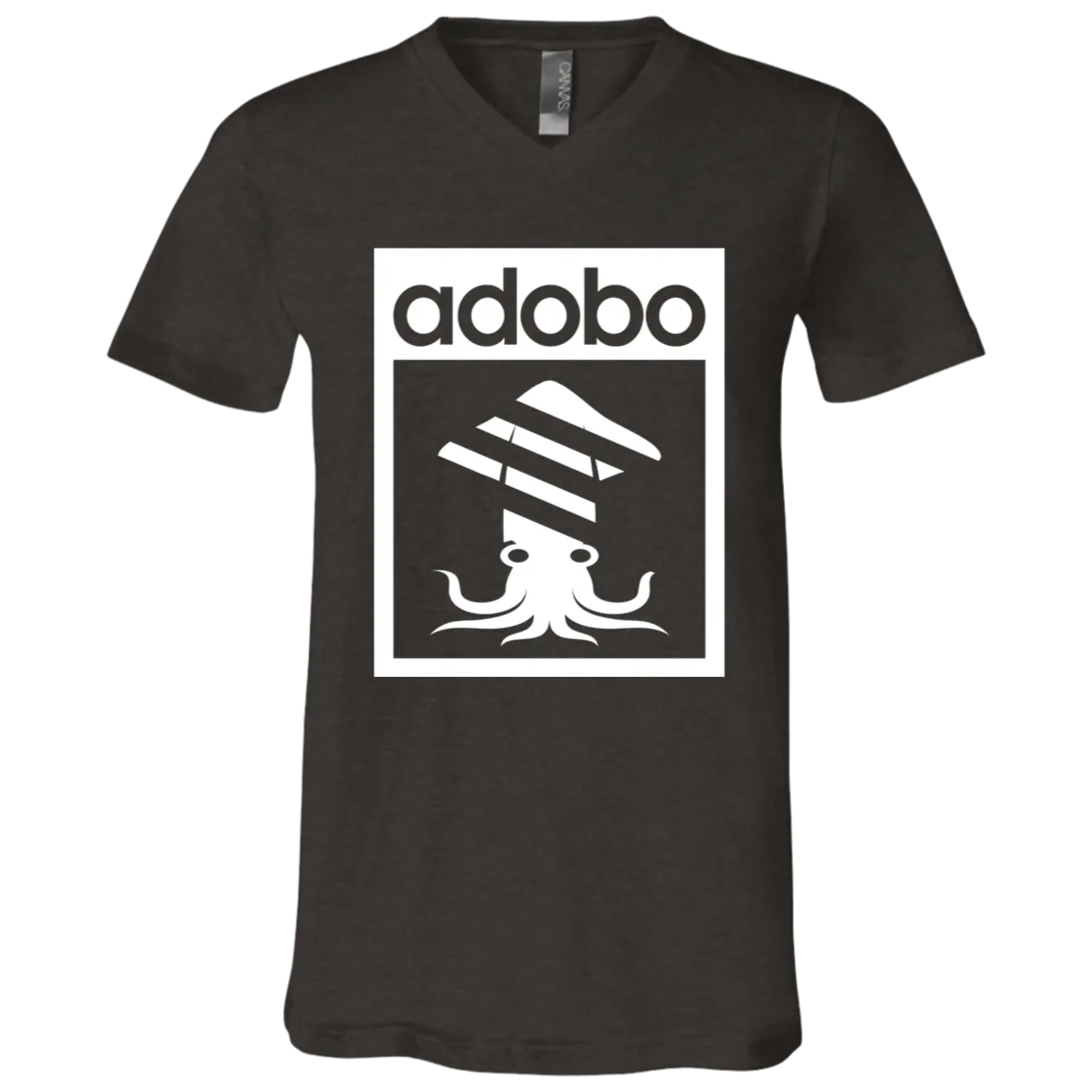 Squid Adobo Unisex Jersey V-Neck T-Shirt