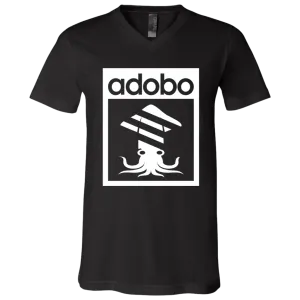 Squid Adobo Unisex Jersey V-Neck T-Shirt