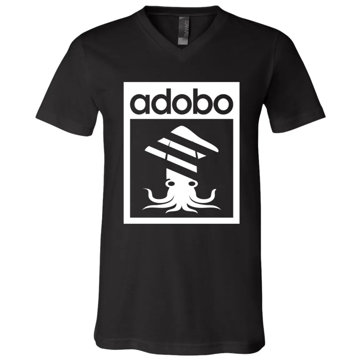 Squid Adobo Unisex Jersey V-Neck T-Shirt