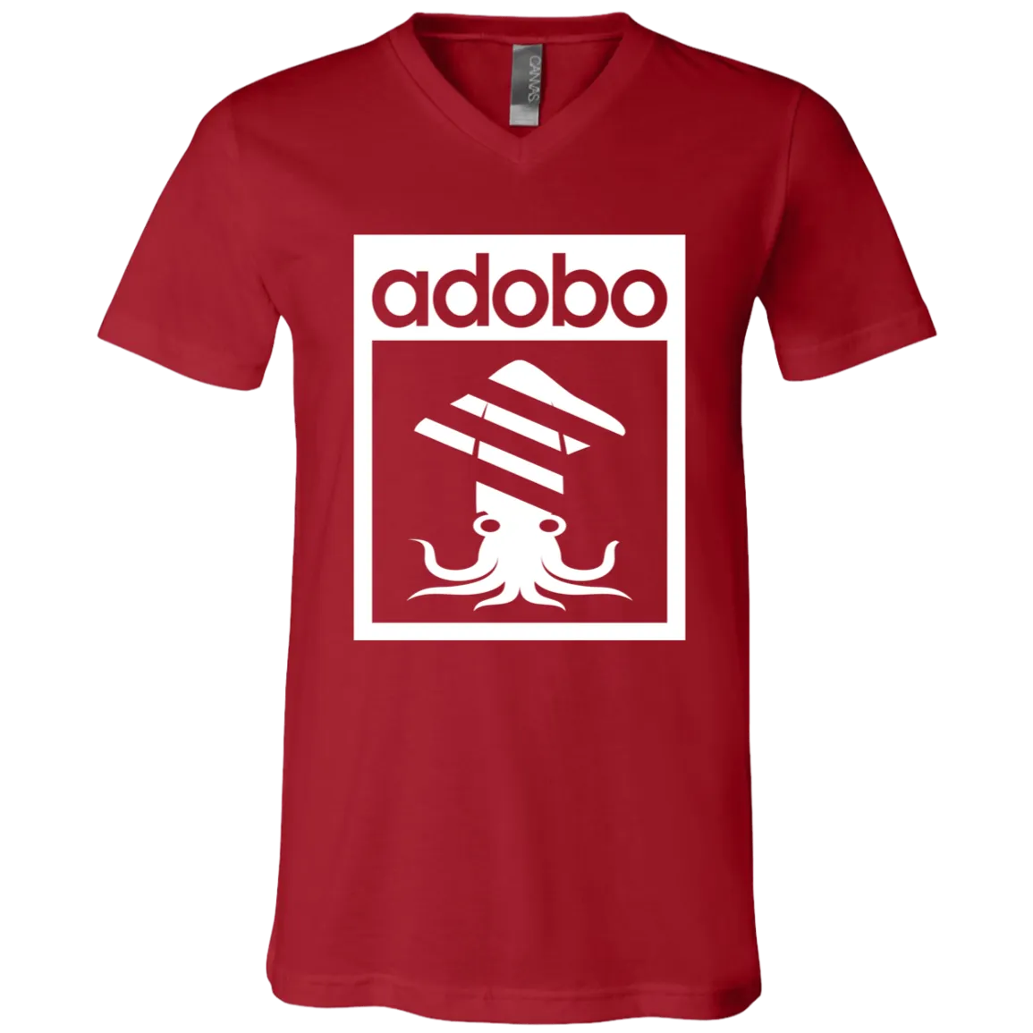 Squid Adobo Unisex Jersey V-Neck T-Shirt