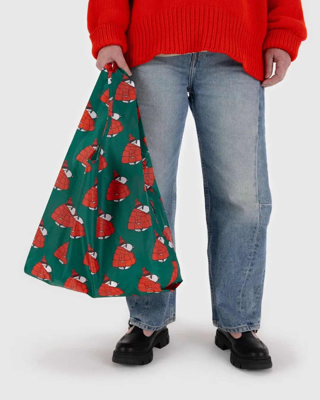 Standard Baggu -  Puffer Snoopy Red