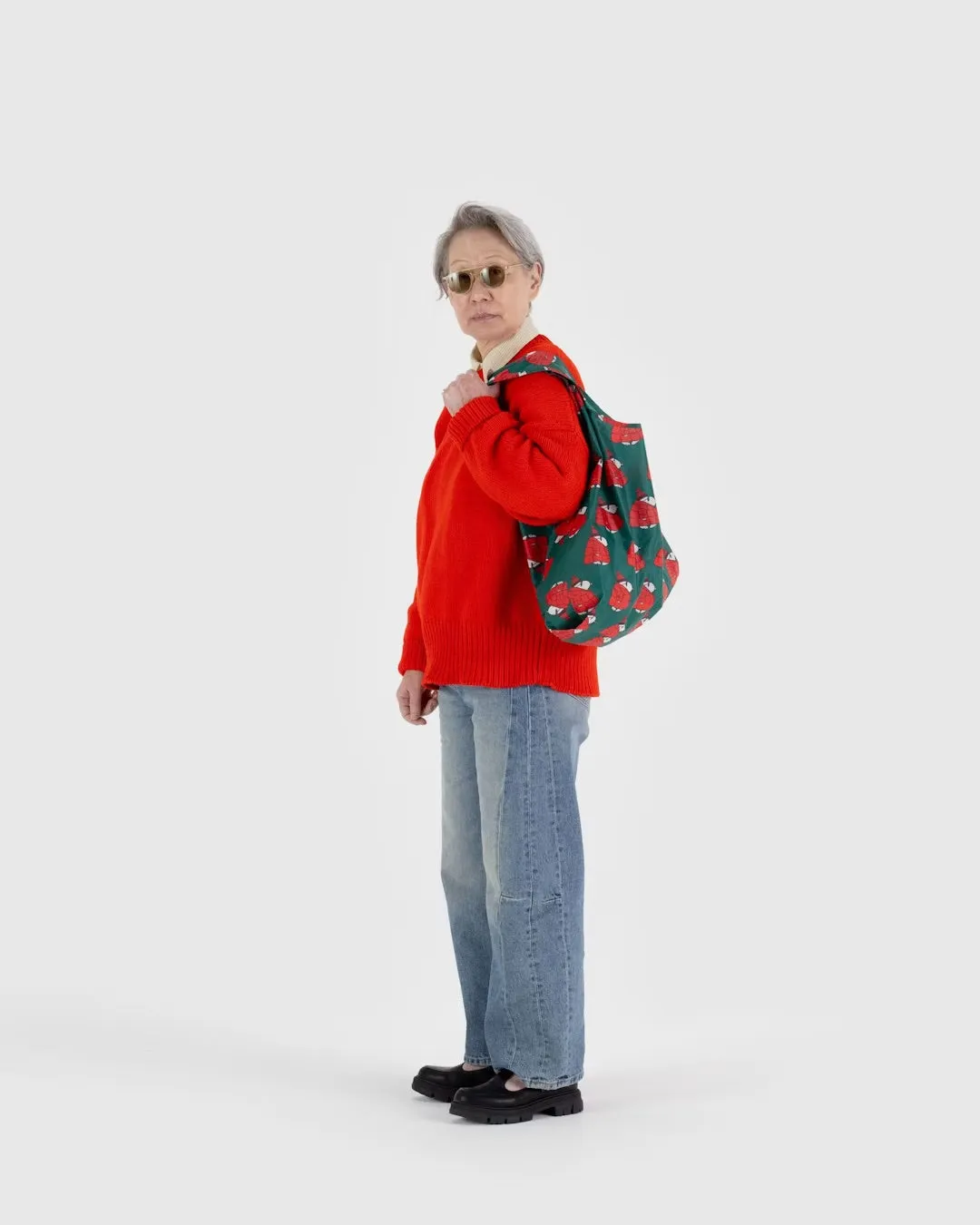 Standard Baggu -  Puffer Snoopy Red