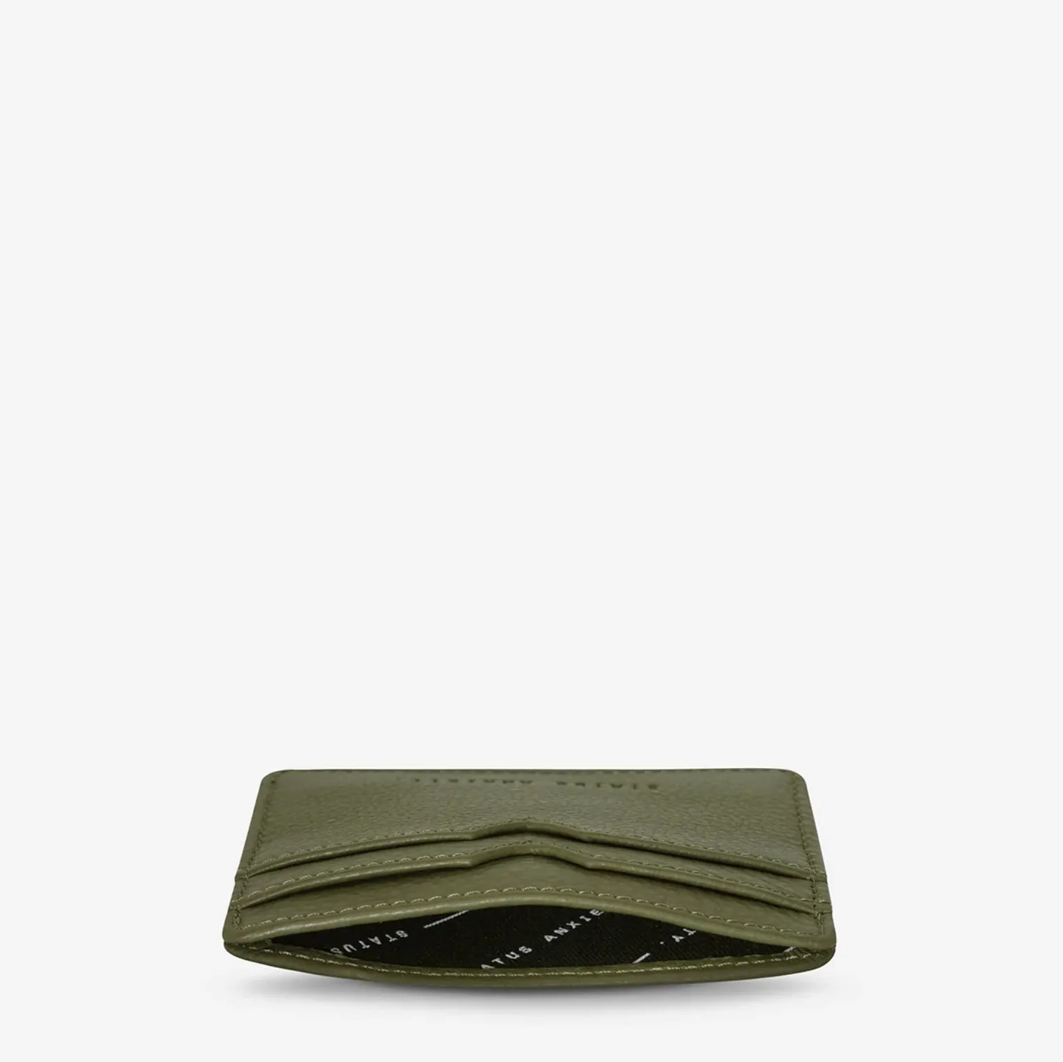 Status Anxiety II TOGETHER For Now Card Wallet  - khaki