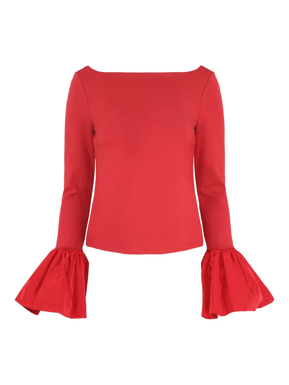 Staud Paige Top in Rouge