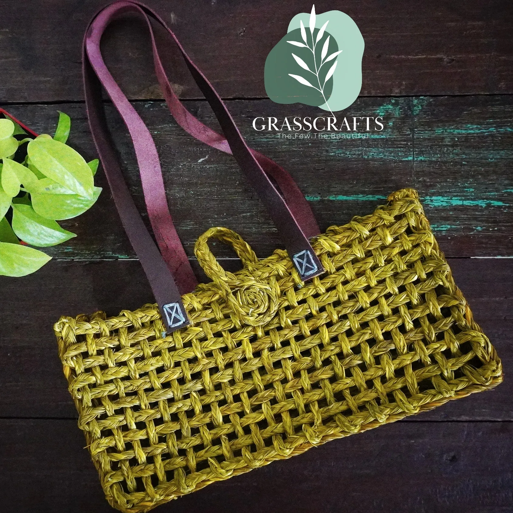 Straw Tote Bag