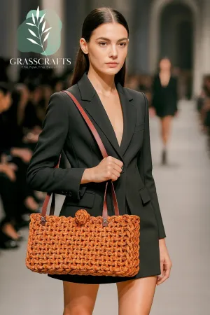 Straw Tote Bag