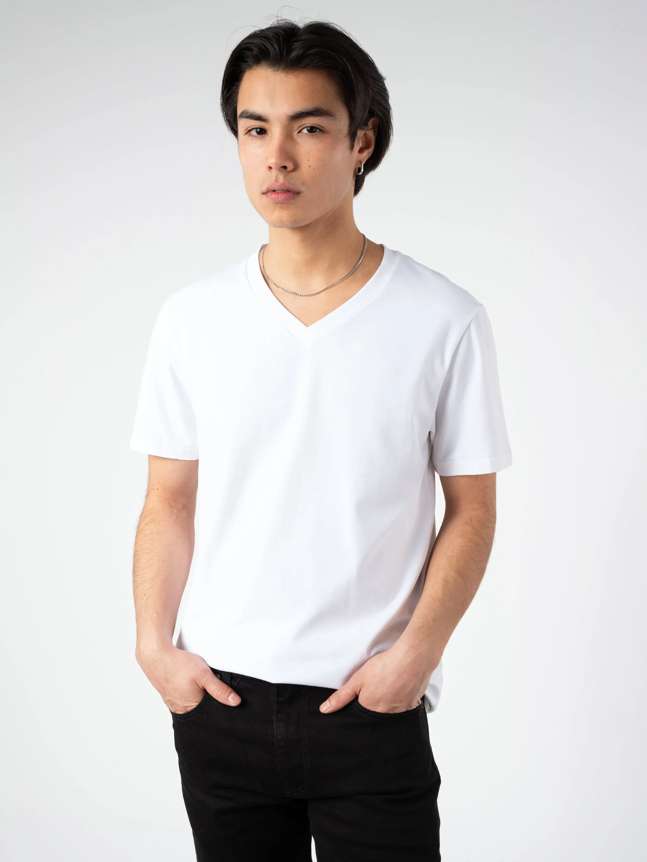 Stretch V-Neck Tee