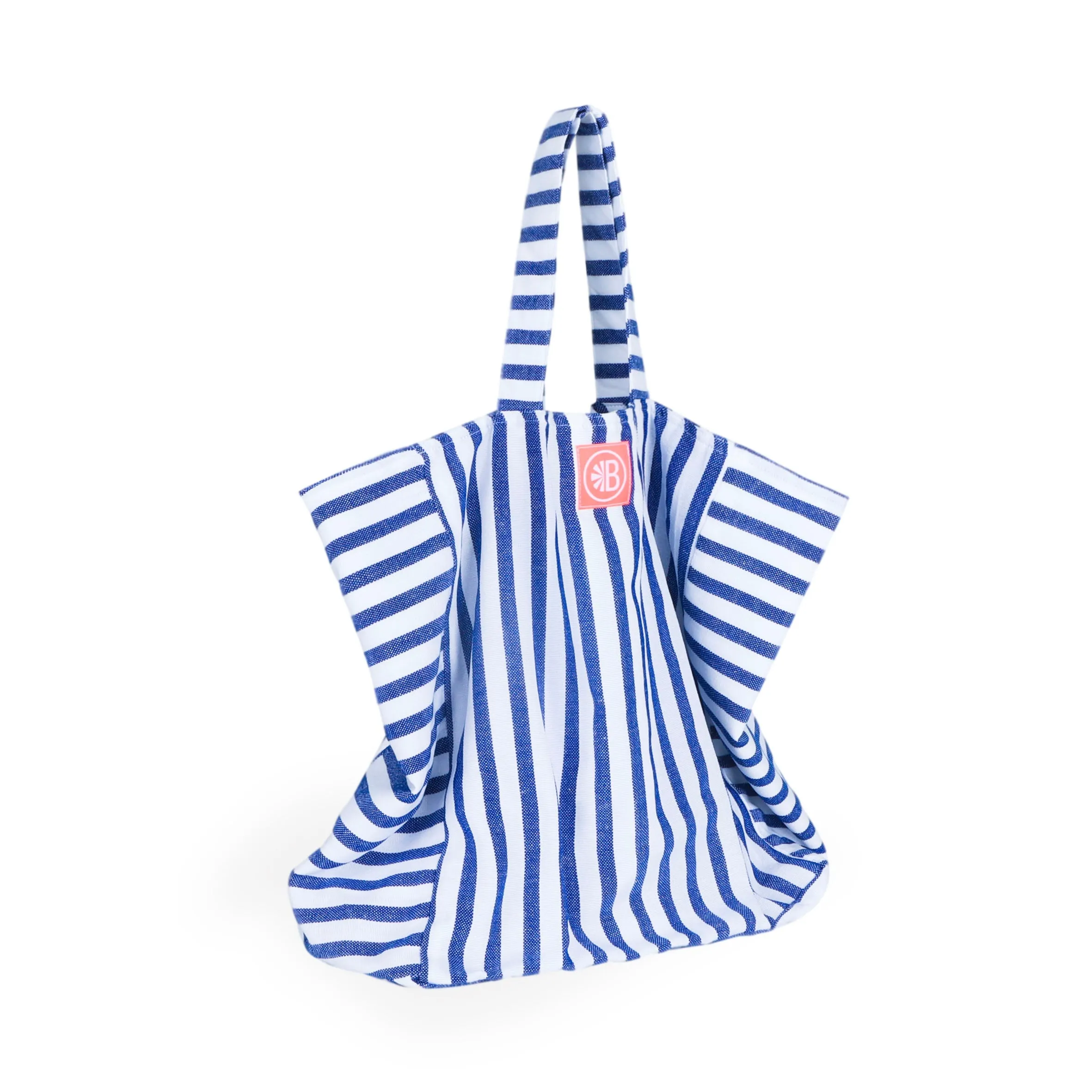 Striped Beach Bag