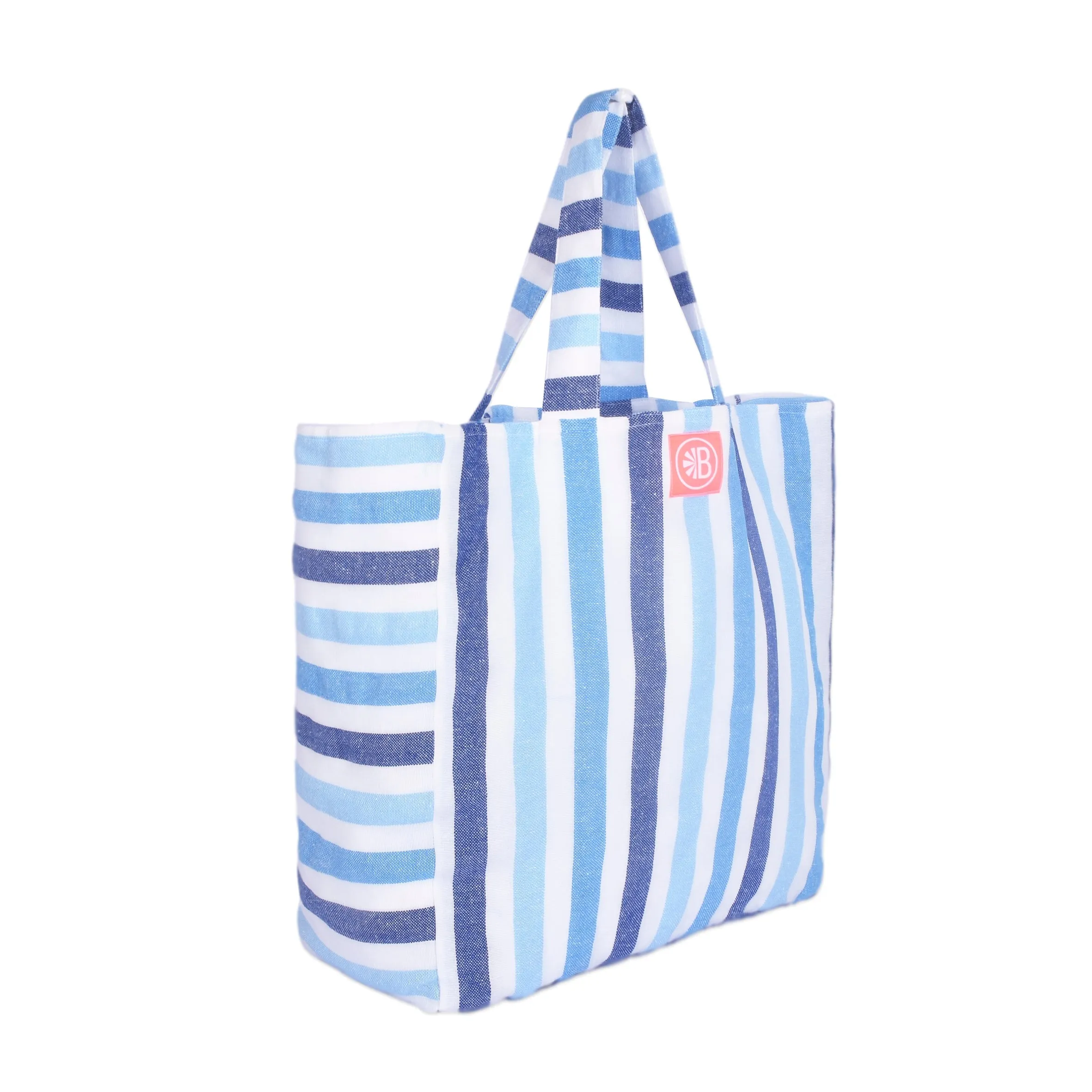 Striped Beach Bag