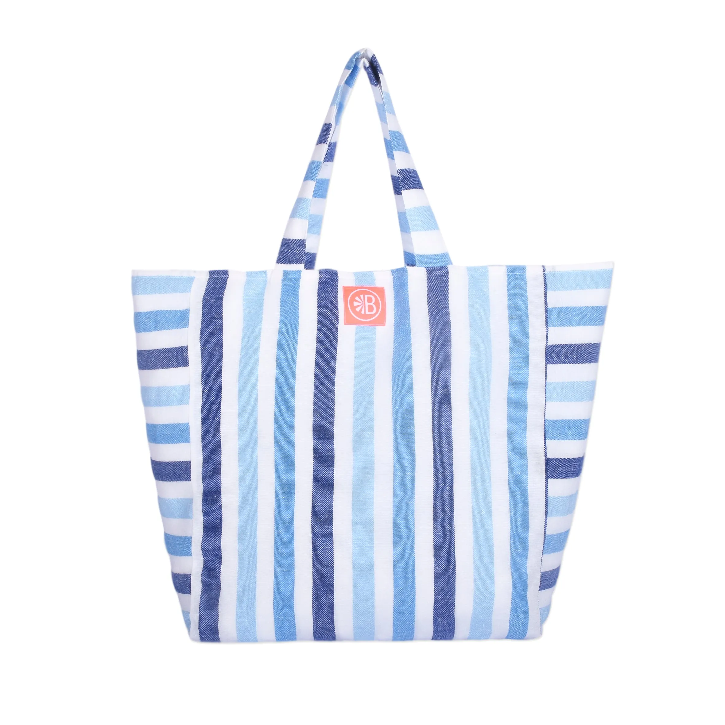 Striped Beach Bag